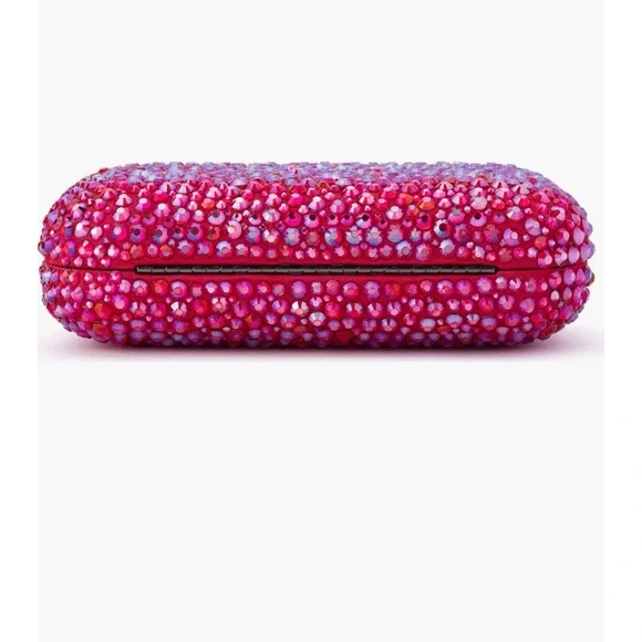 Olga Berg Casey Hot Fix Crystal Clutch - Picture 3 of 8